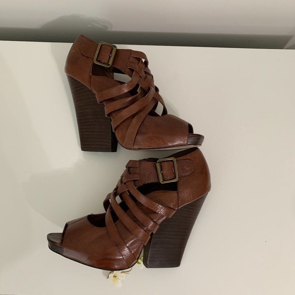 Dolce Vita Women´s Leather Heels Shoes, Size 8 - Picture 8 of 12